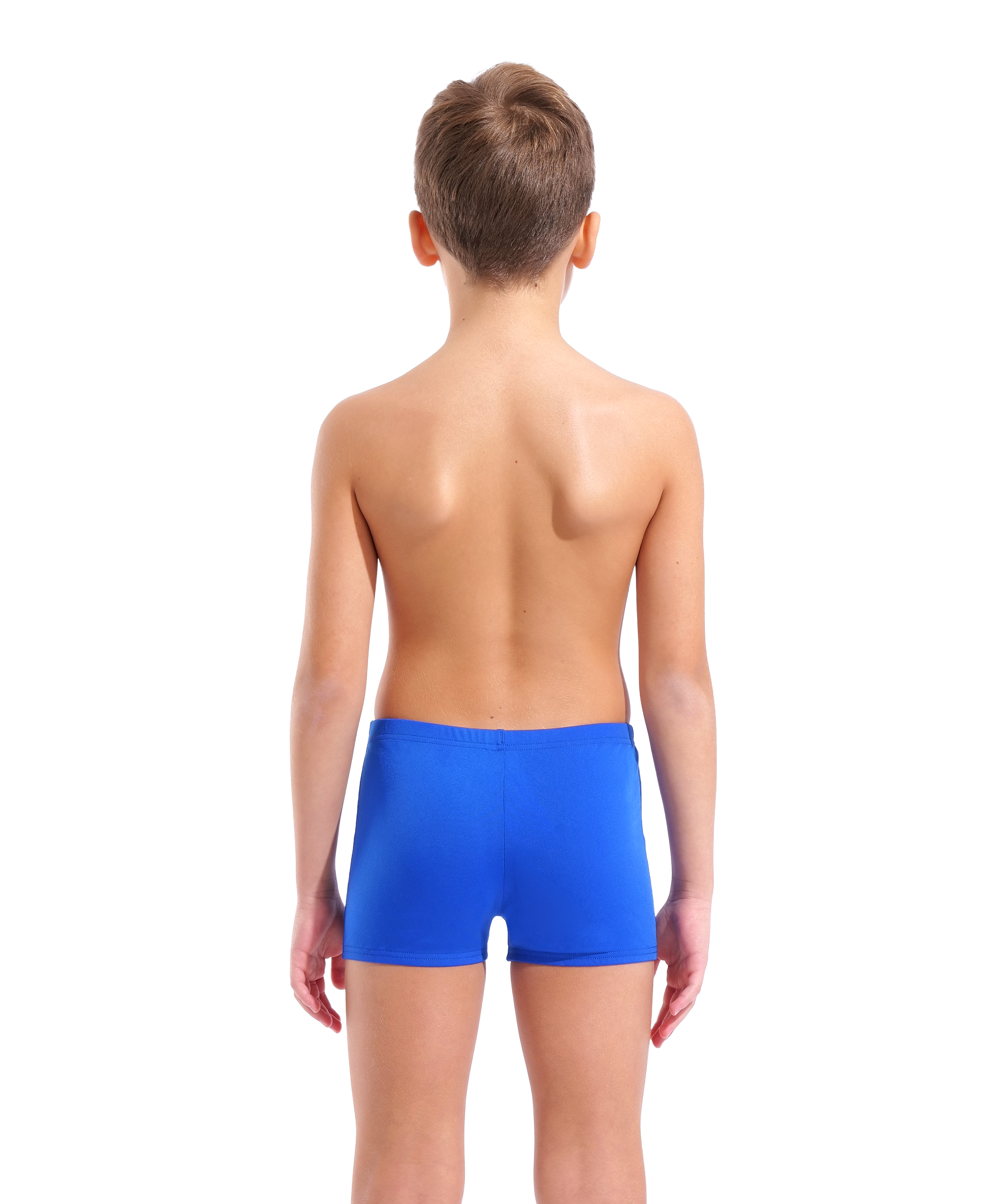 Team Swim Short Solid poikien uimahousut, neon sininen