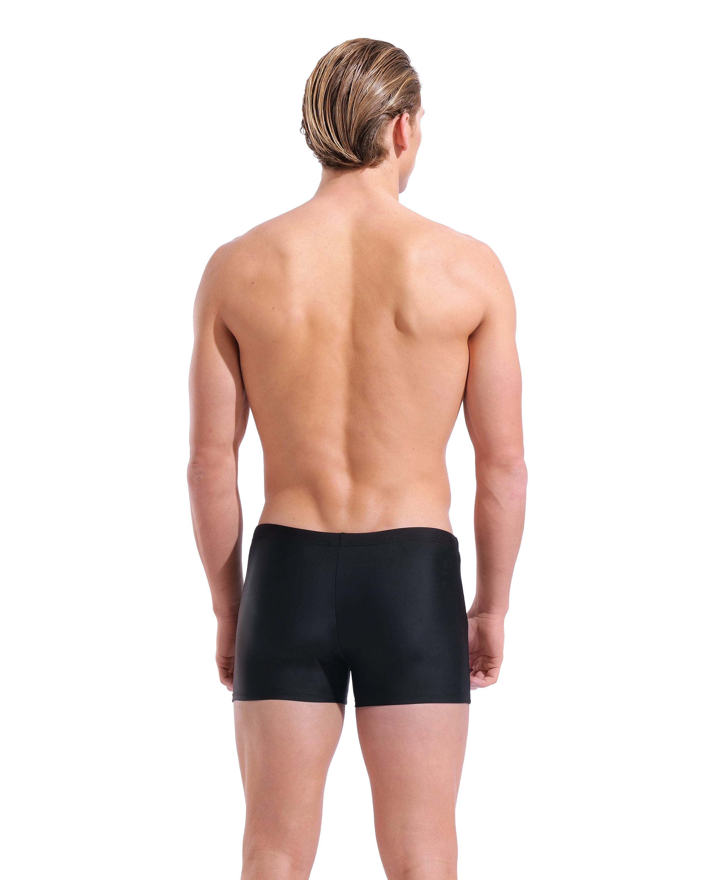 Foliage Swim Short miesten uimahousut, musta-värikäs
