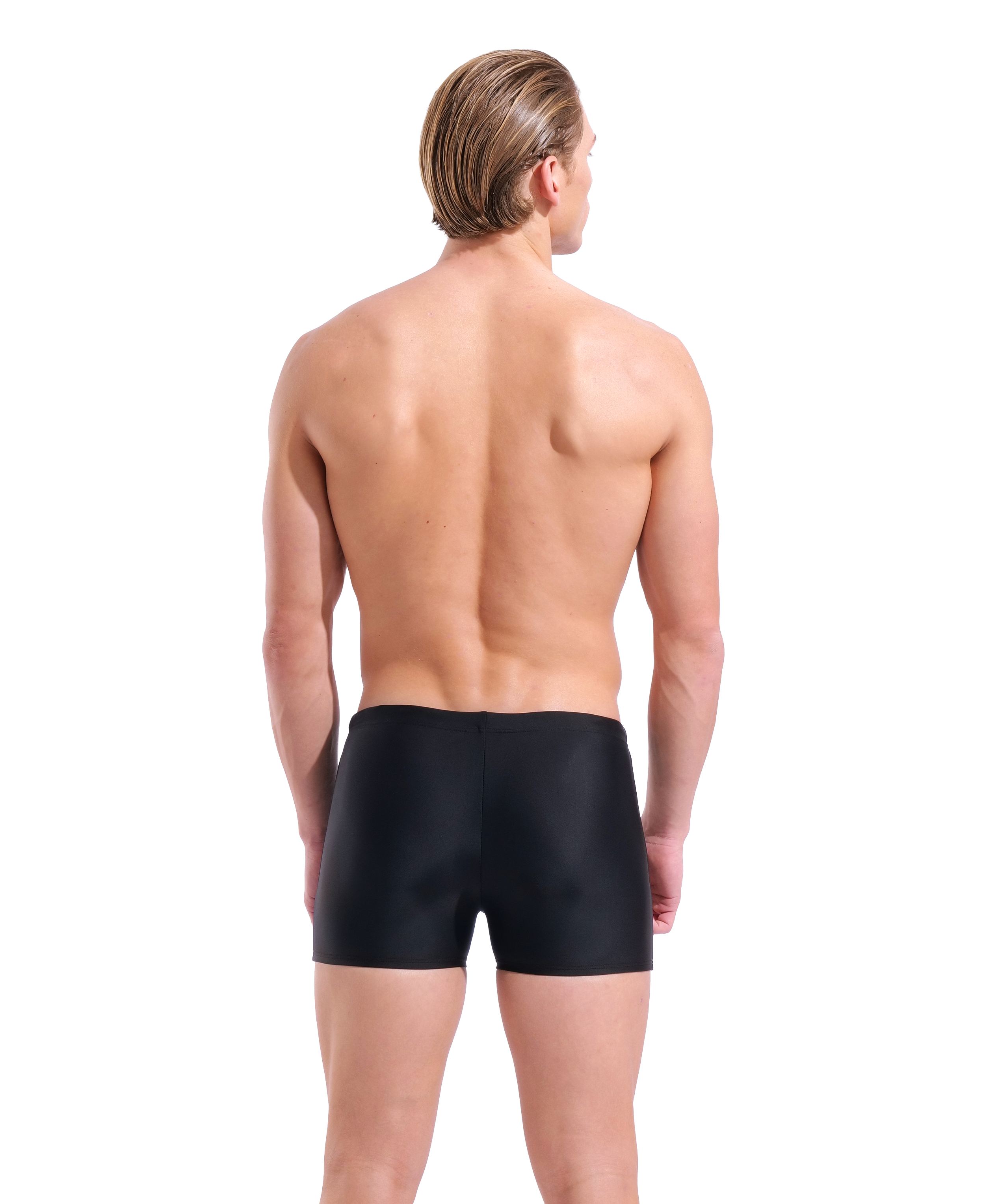 Graphic Swim Short miesten uimahousut, musta-turkoosi