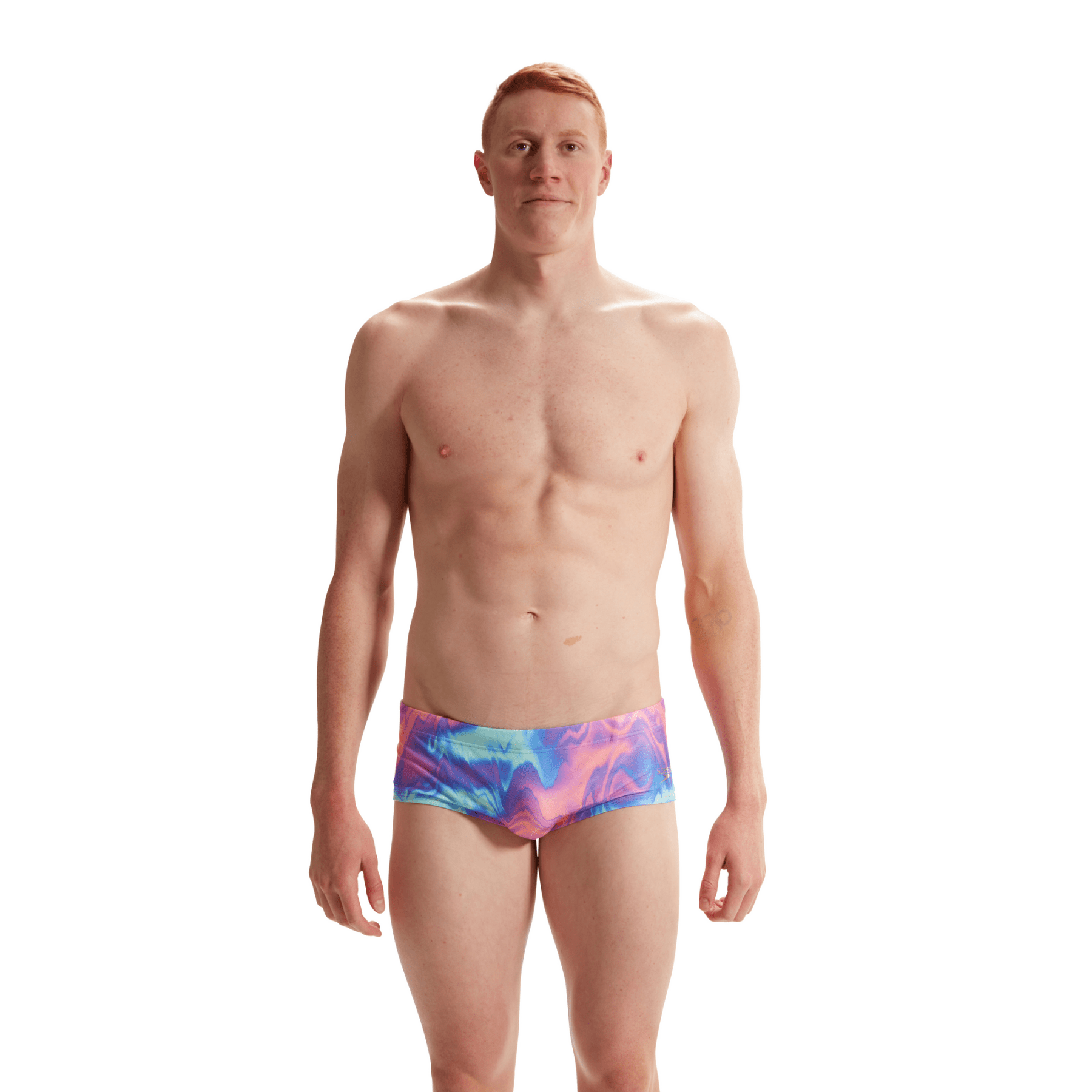 13.5cm Club Training Allover Brief miesten uimahousut, pastelliSpeedo