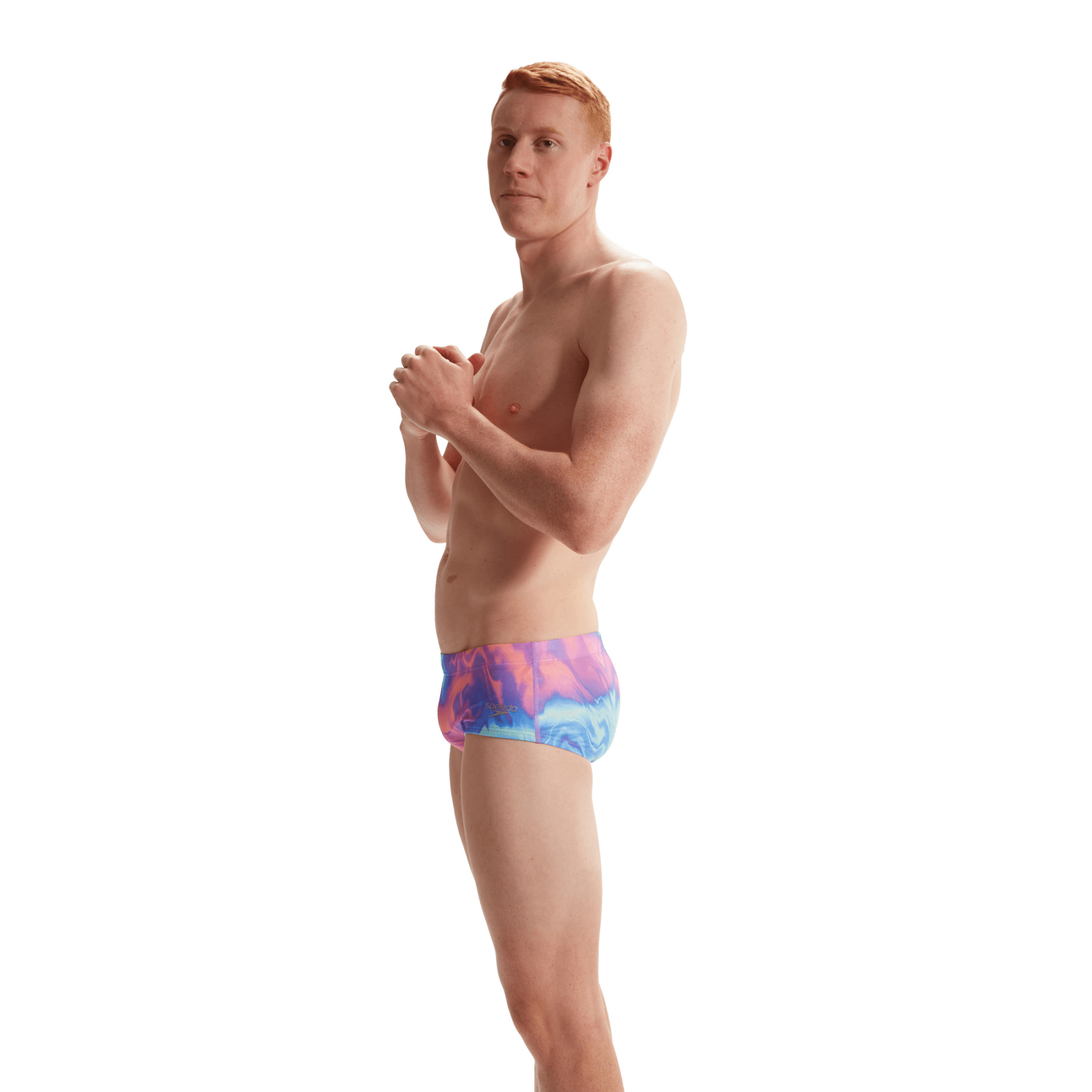 13.5cm Club Training Allover Brief miesten uimahousut, pastelliSpeedo