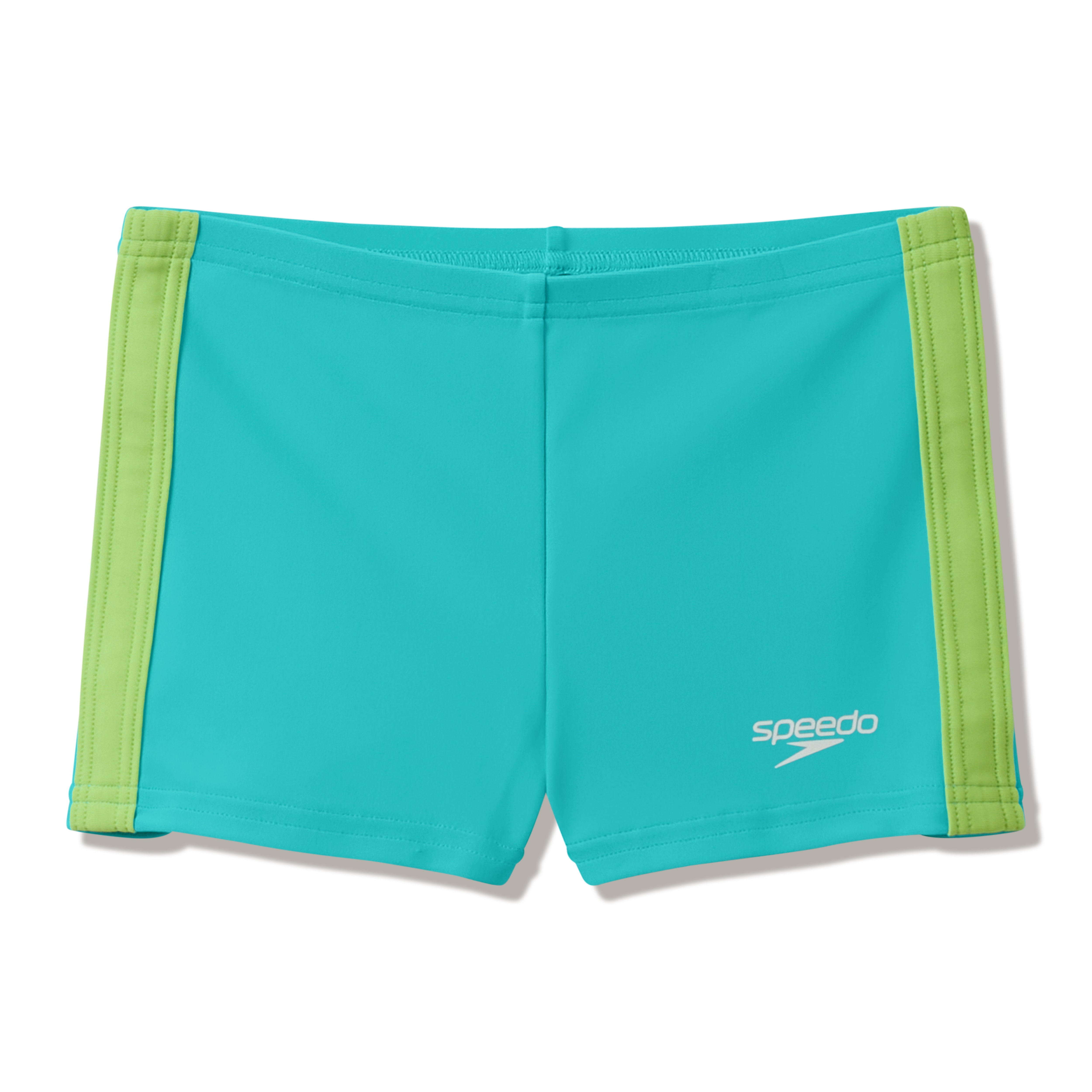 Unisex Colorblock Aquashort pienten lasten uimahousut, turkoosi