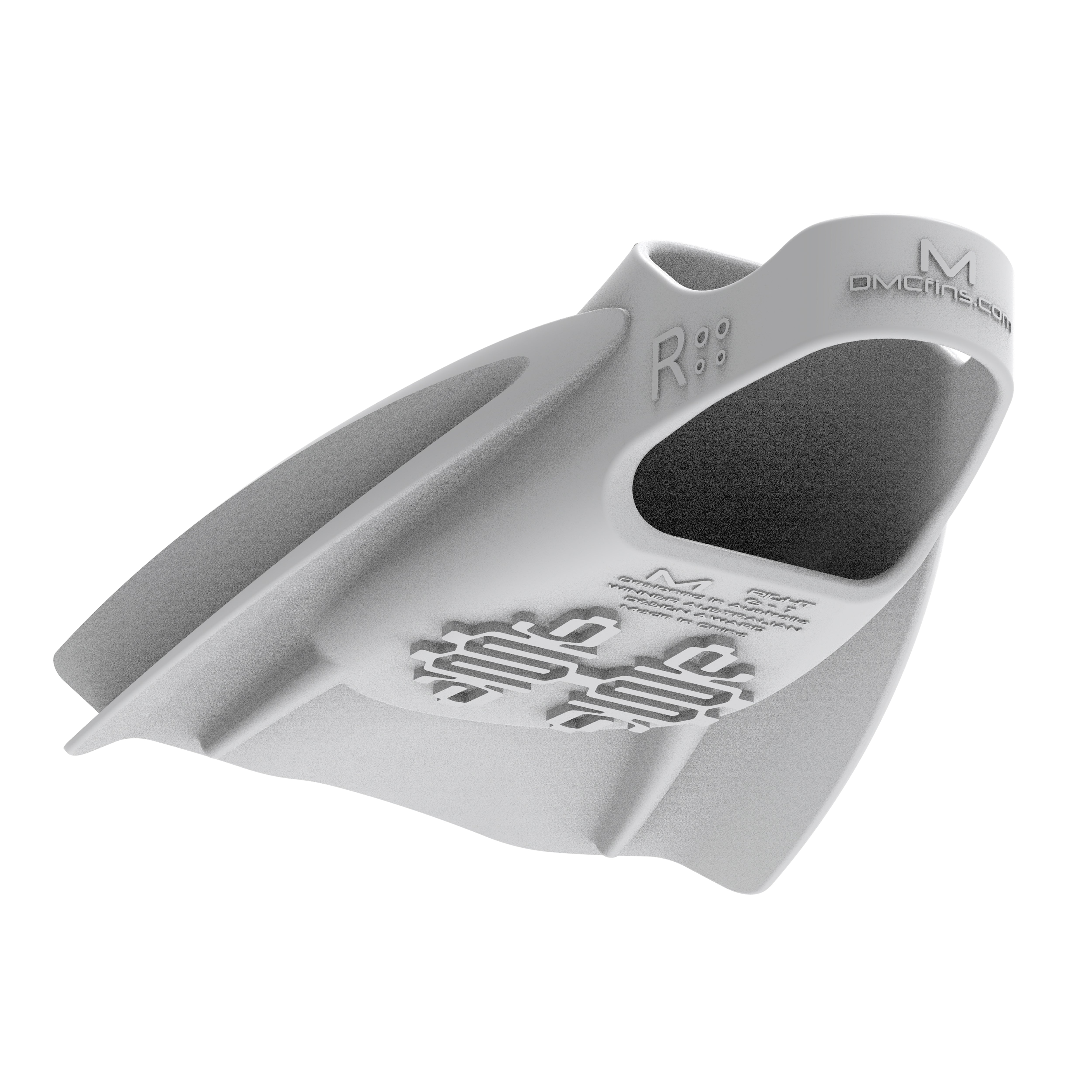 Speedo DMC Elite Fin räpylät, valkoinen-punainen