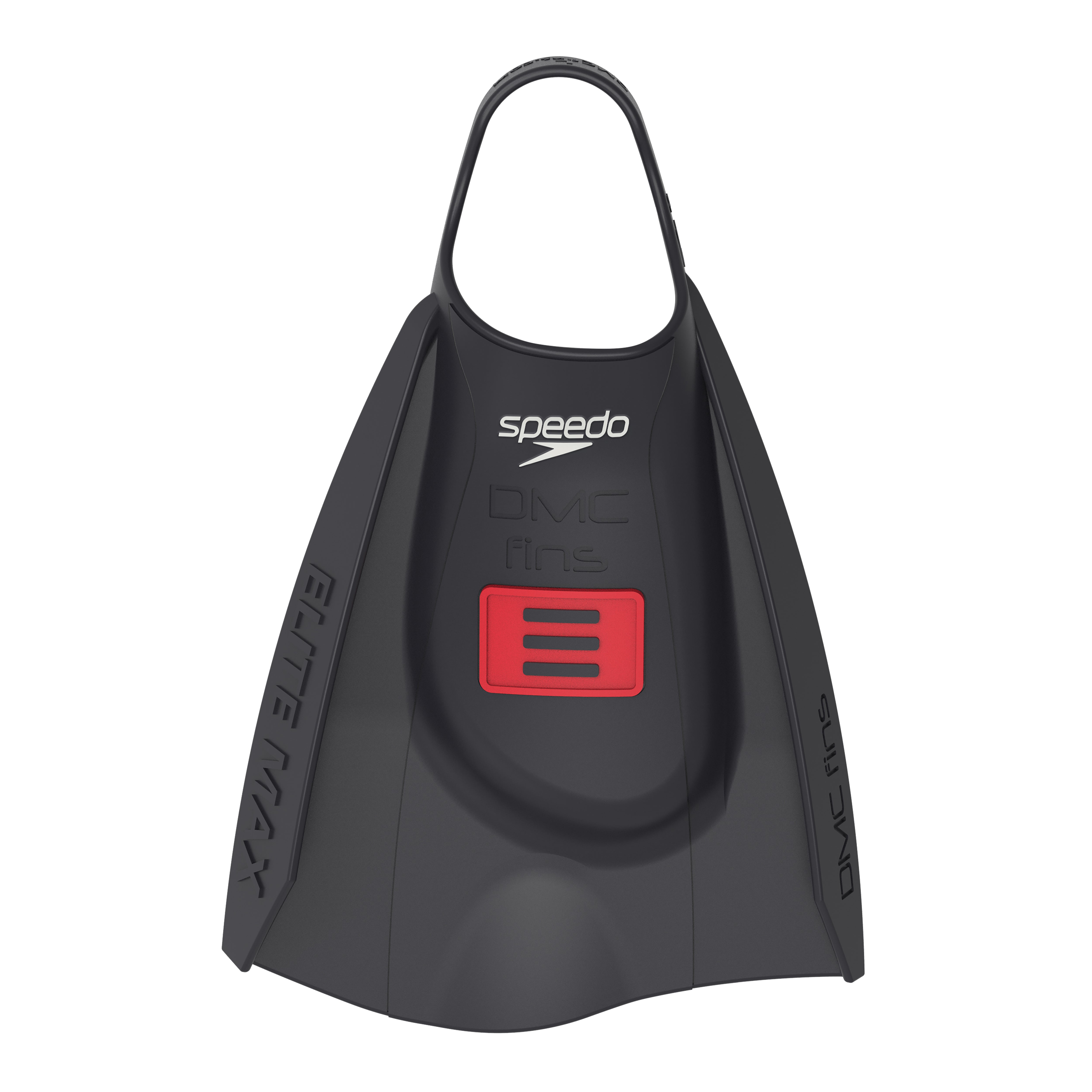 Speedo DMC Elite Max Fin räpylät, musta-punainen