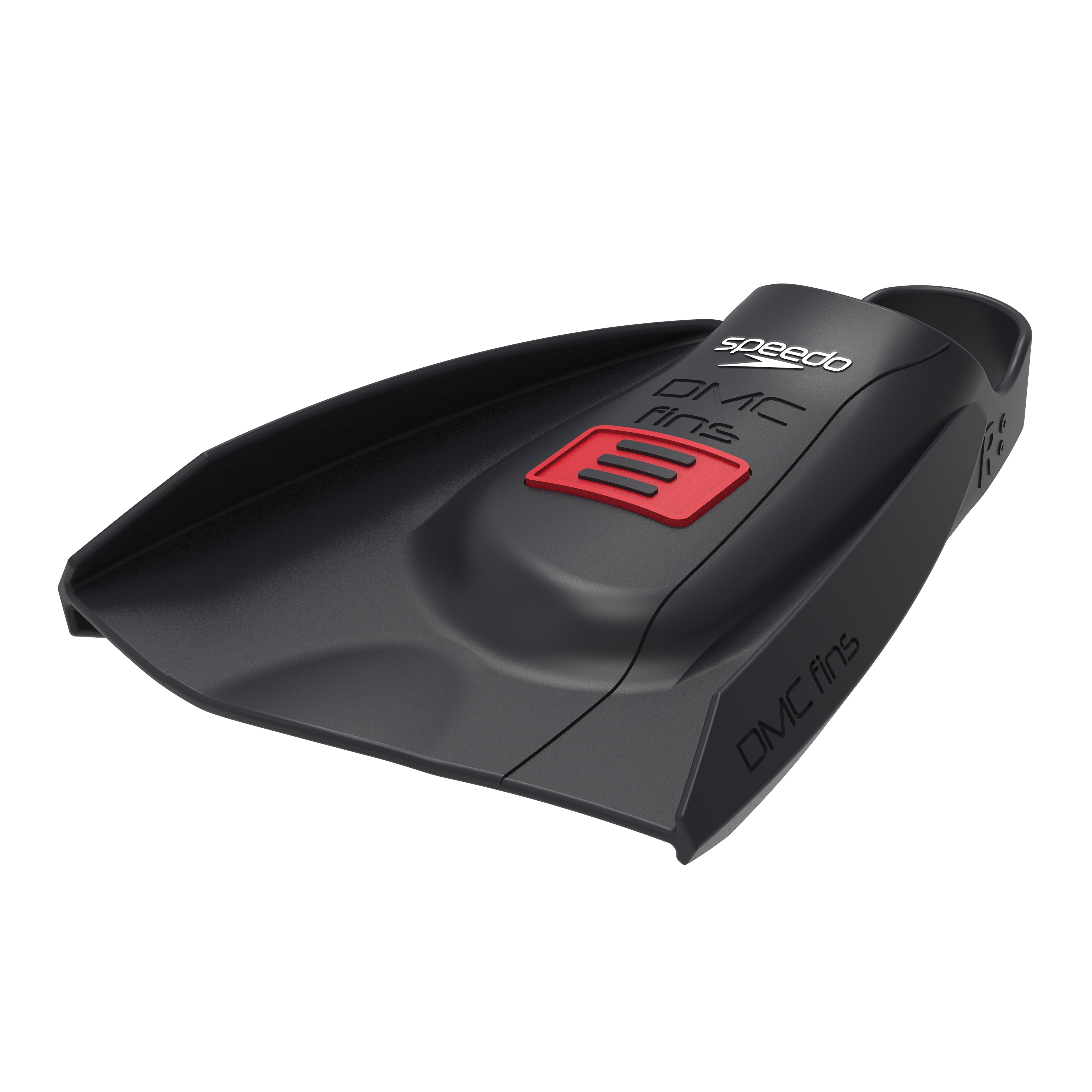 Speedo DMC Elite Max Fin räpylät, musta-punainen