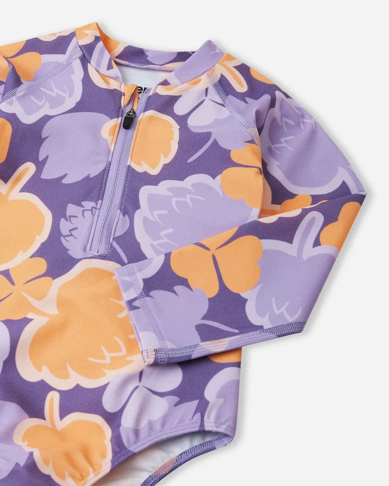 Taaperoiden UV-uimapuku Pihlis, lila
