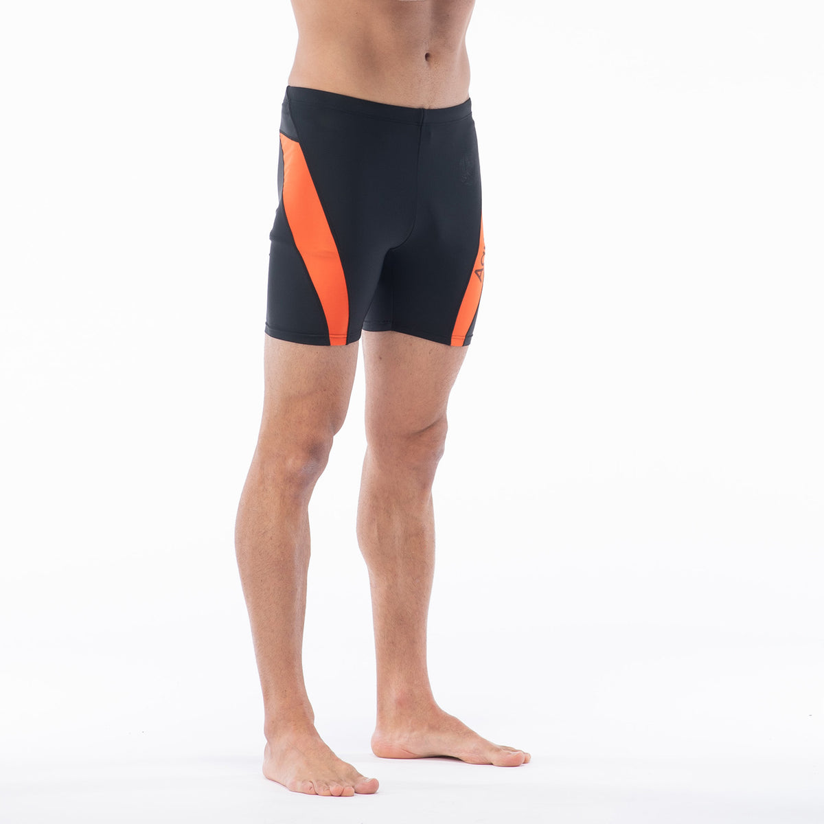 Fiero PS miesten boxer-uimahousut, musta-ruoste