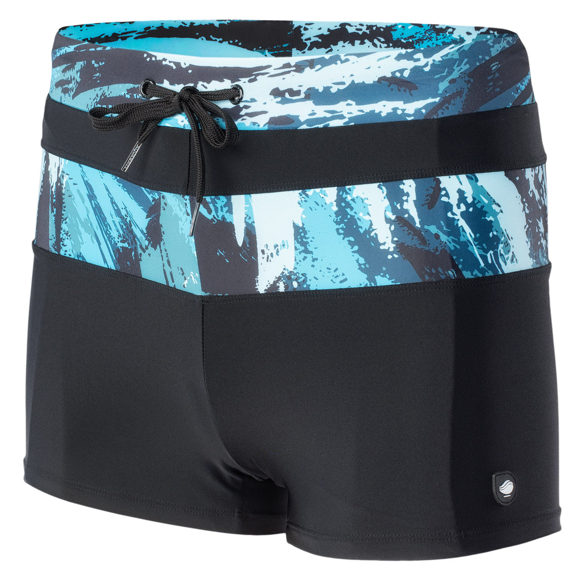 Tahu miesten boxer-uimahousut, musta-merikuosi