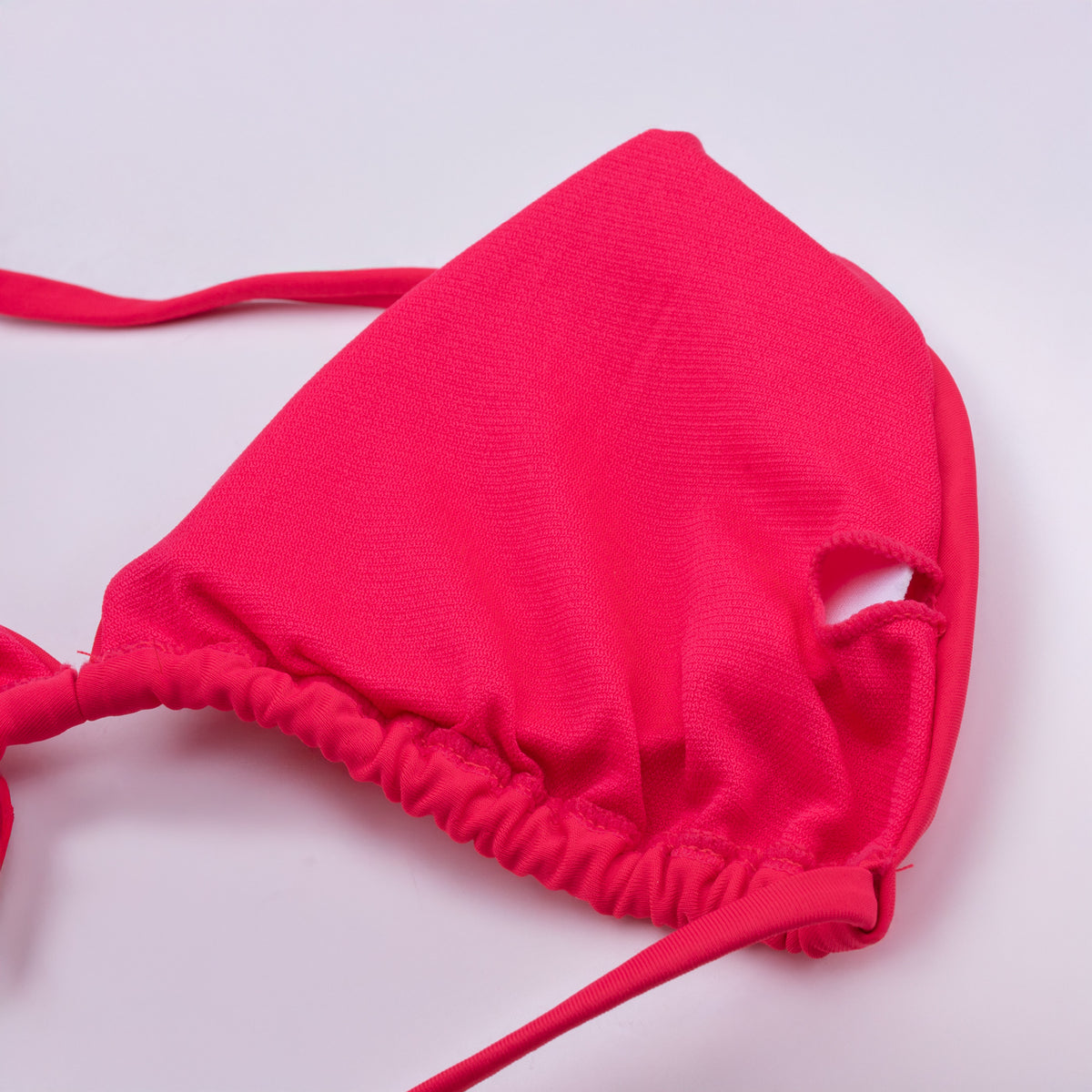 Lady Fibi naisten bikiniyläosa, atsaleanpunainen