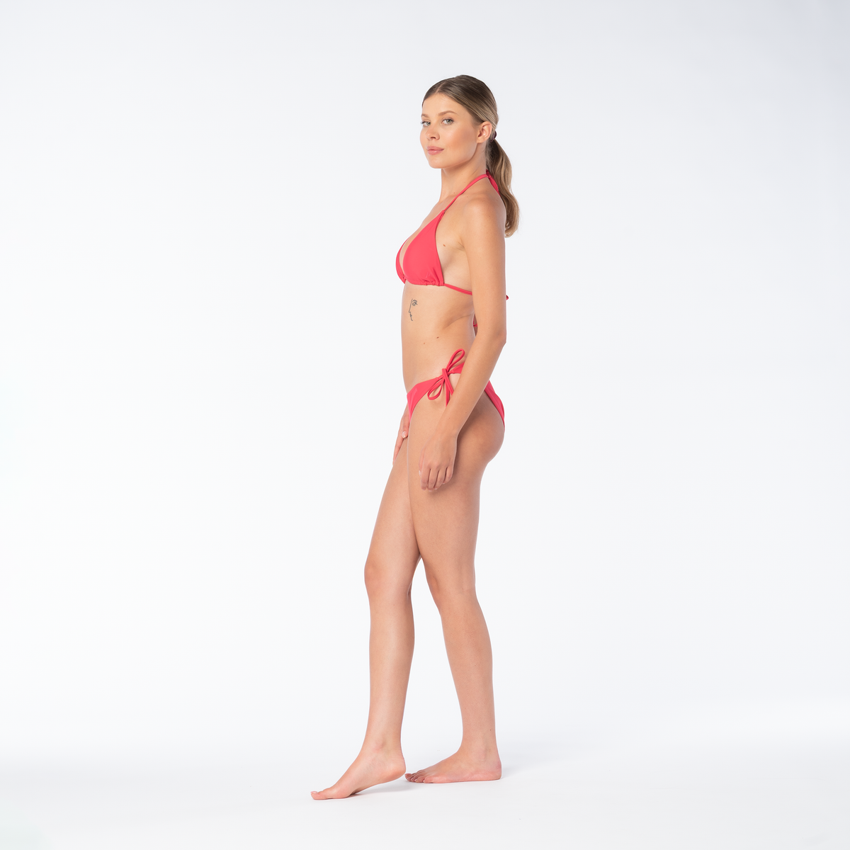 Lady Fibi naisten bikinialaosa, atsaleanpunainen