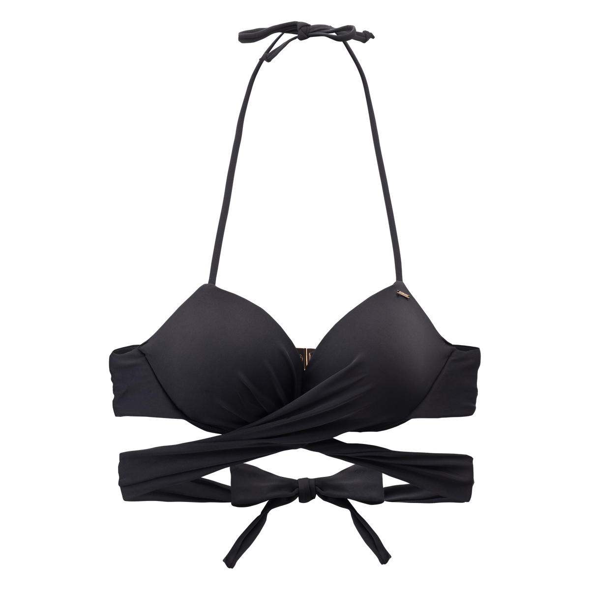 Alcantara naisten bikiniyläosa, musta