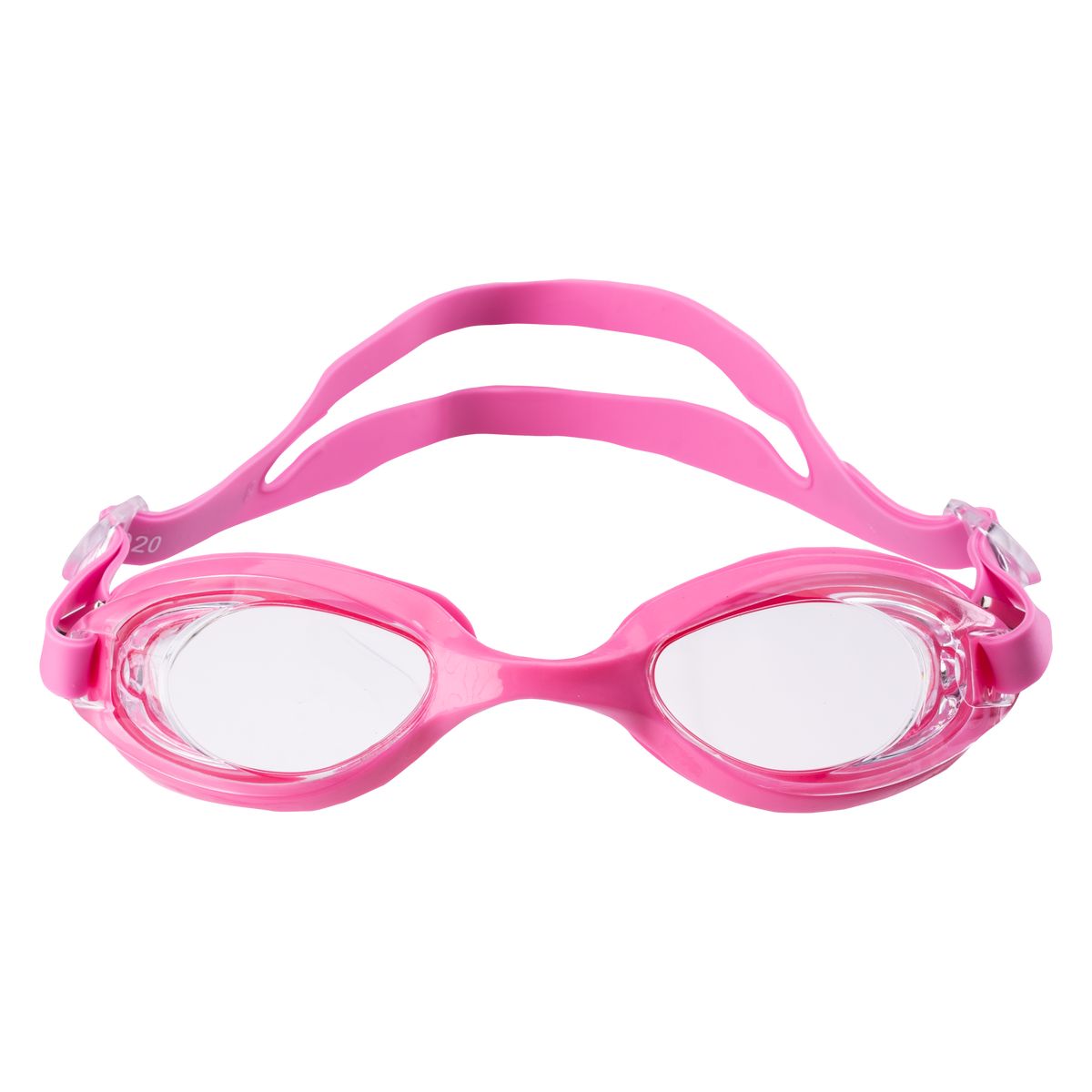 Coral lasten uimalasit, pinkki-läpinäkyvä