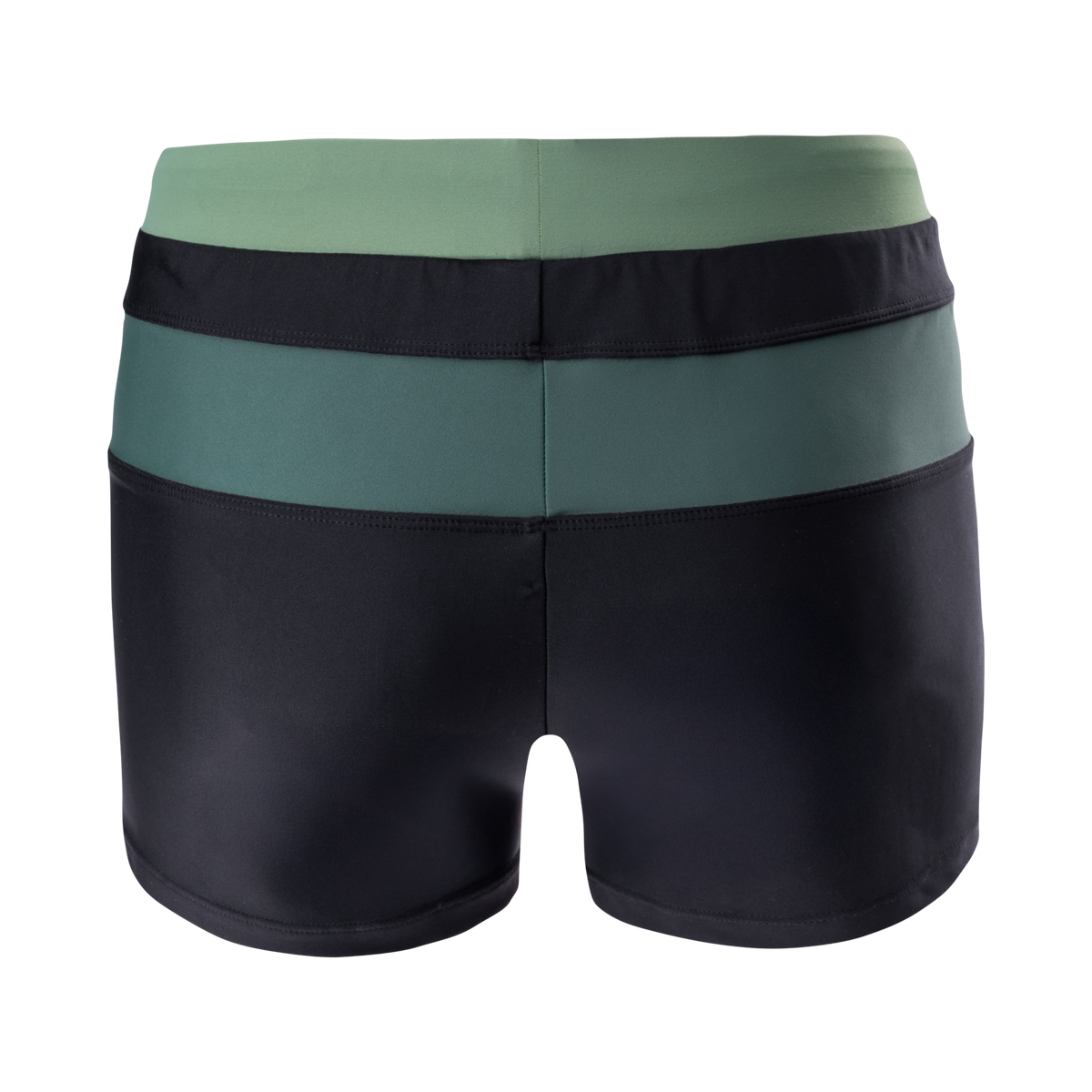 Tahu miesten boxer-uimahousut, musta-vihreä