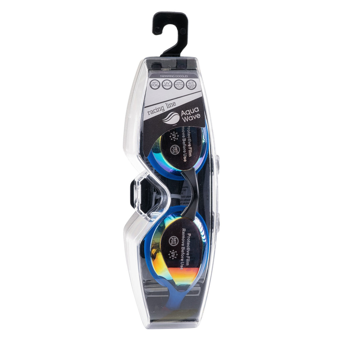 Racer RC uimalasit, peili-sininen-musta