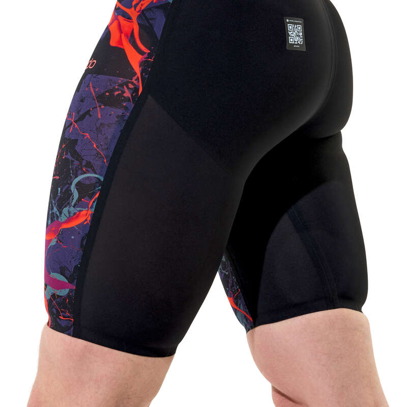 Fastskin LZR Pure Valor 2.0 Printed Jammer miesten kilpapuku, musta-punainen