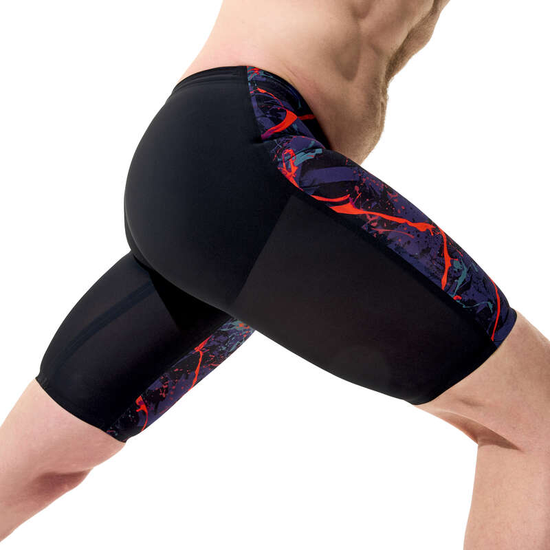Fastskin LZR Pure Valor 2.0 Printed Jammer miesten kilpapuku, musta-punainen