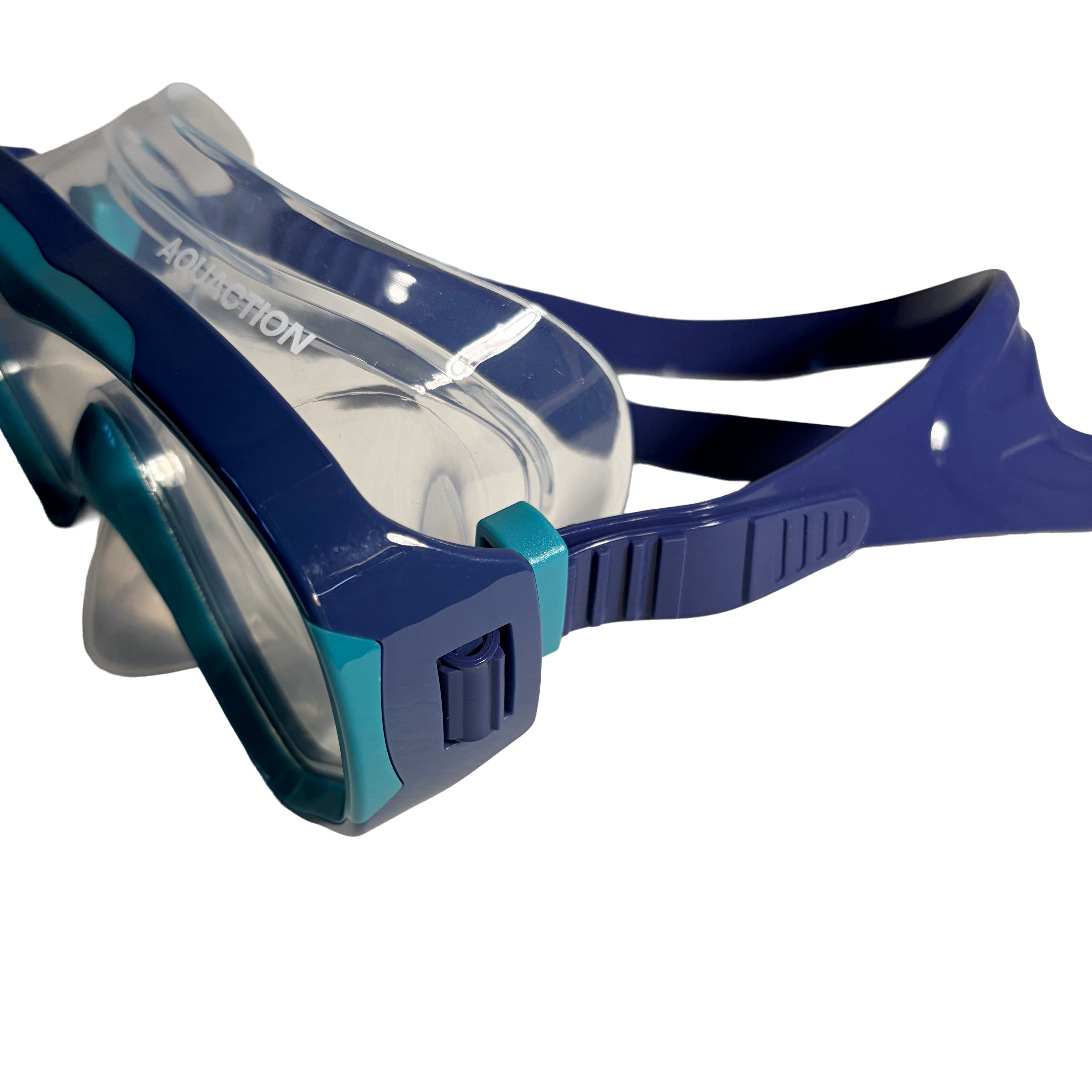 Aquadive Jr lasten snorkkelisetti, navy-vihreä