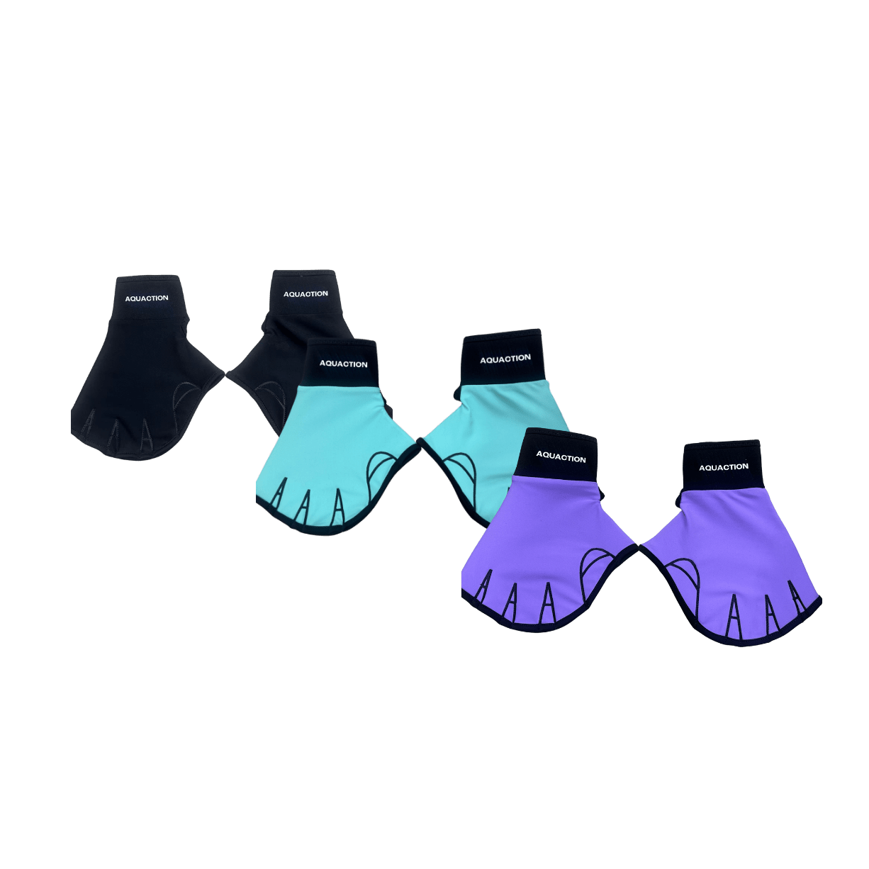 Aqua Jogging Gloves vesijuoksuhanskatAquaction