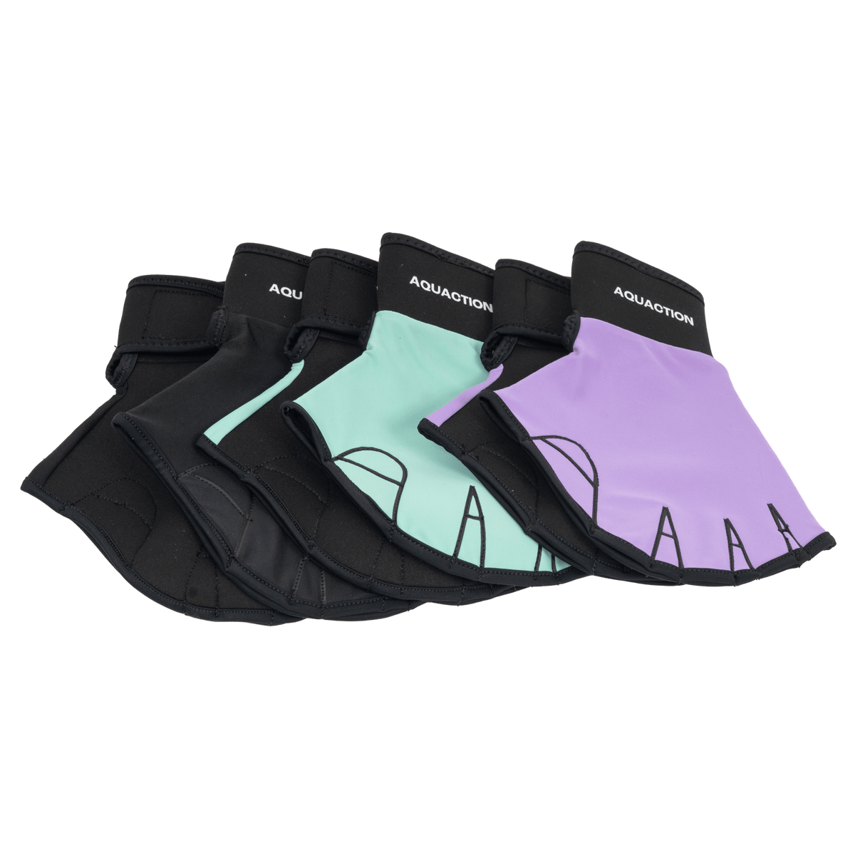 Aqua Jogging Gloves vesijuoksuhanskat, kaikki kolme väriä/kokoa näytillä - Aquaction