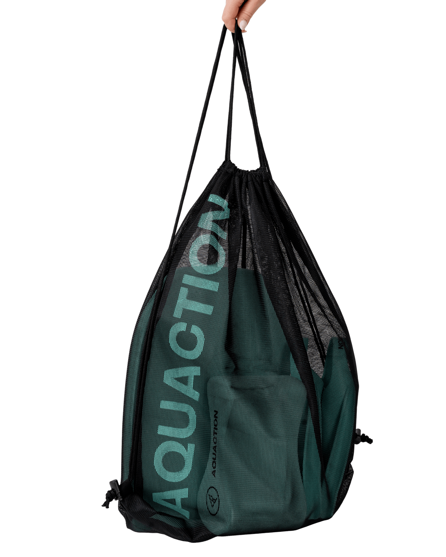 Aqua Mesh Bag varustekassi, mustaAquaction