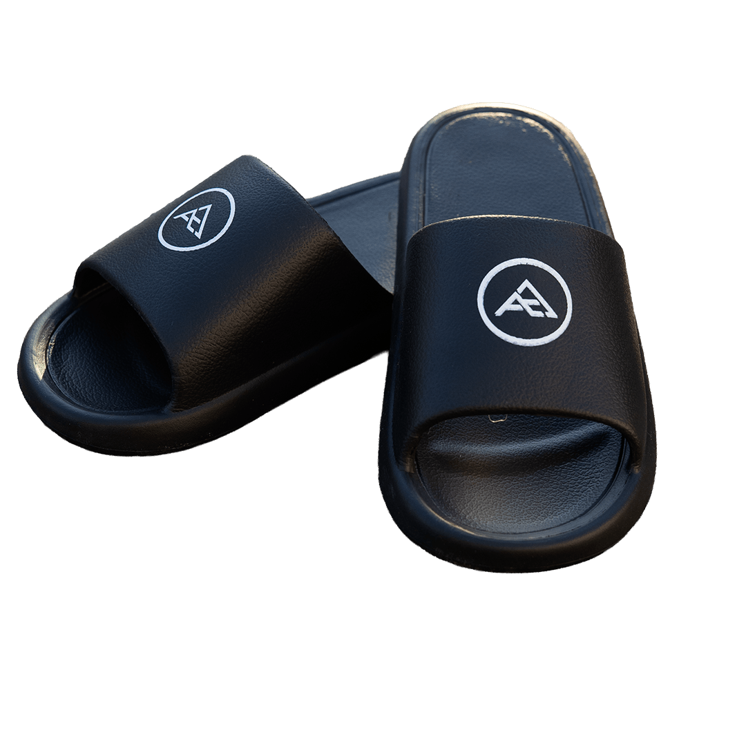 Aqua slip - on sandaalit, mustaAquaction