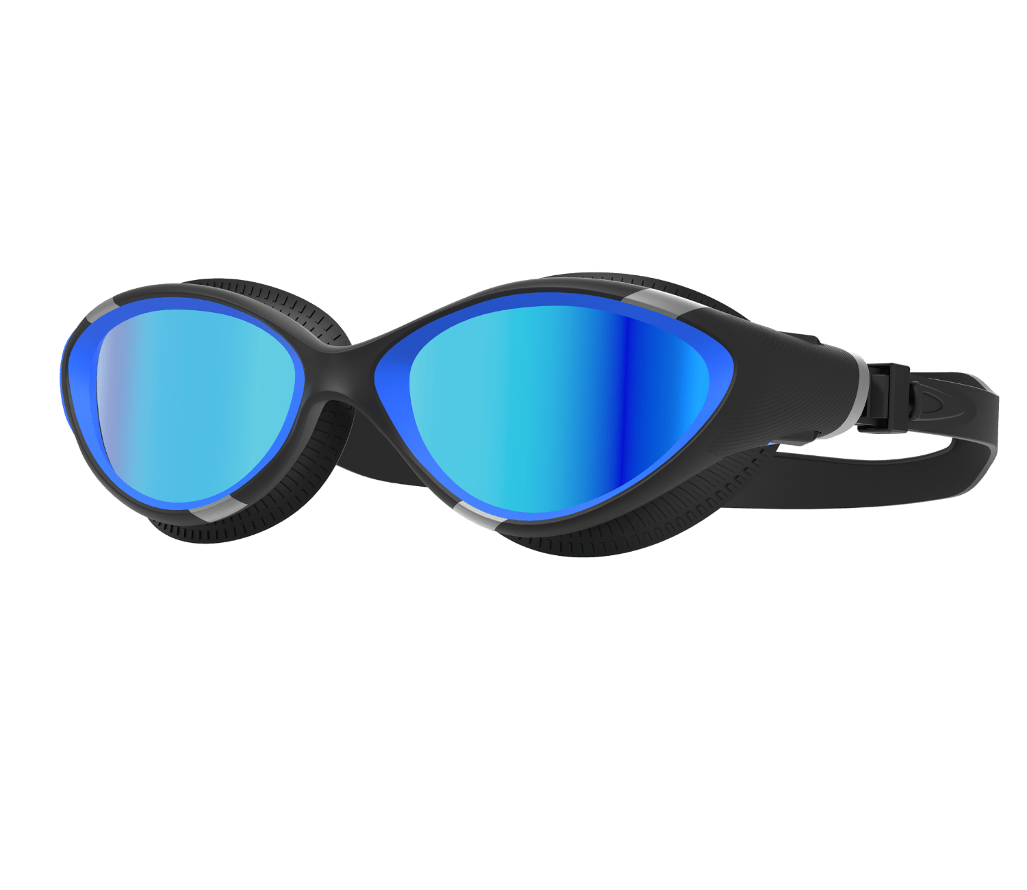 AquaCore 2.0 Mirror uimalasit, sini - mustaAquaction