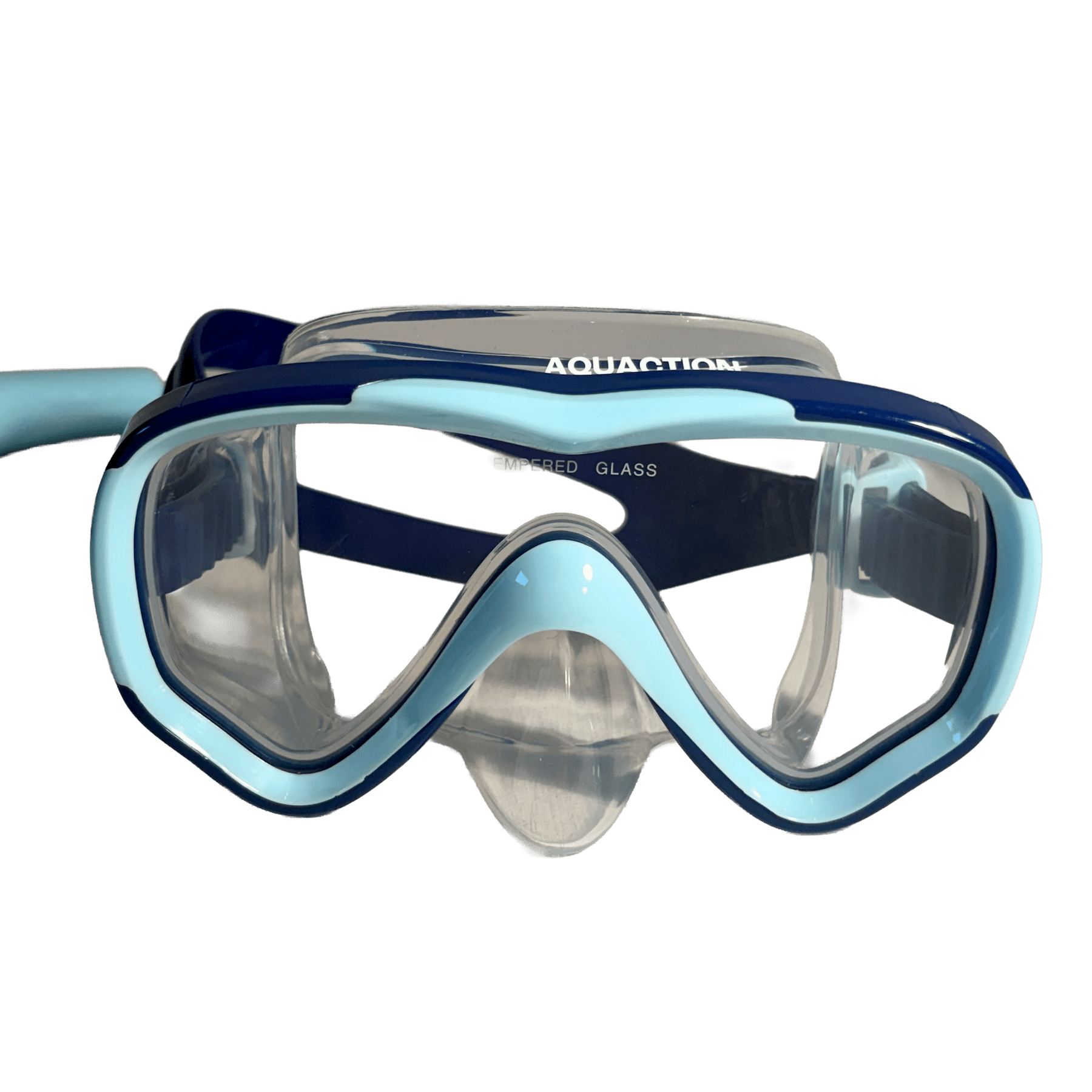 Aquadive Jr lasten snorkkelisetti, sini-minttuAquaction