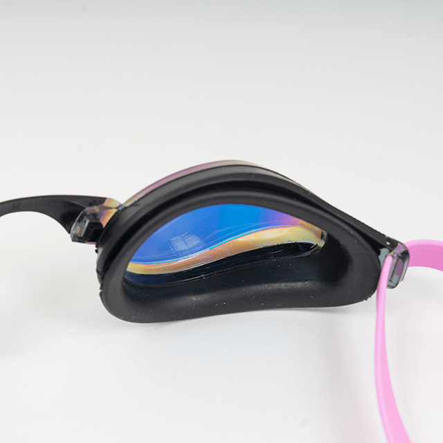 AquaPulse Mirror uimalasit, kulta - pinkkiAquaction