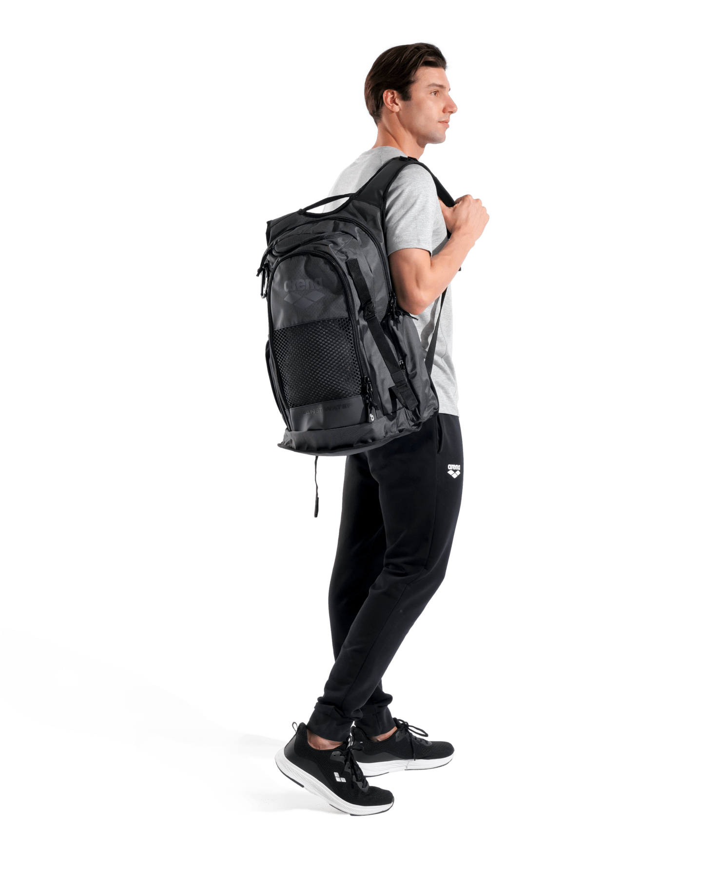 Arena All Set Backpack 45L reppu, mustaArena