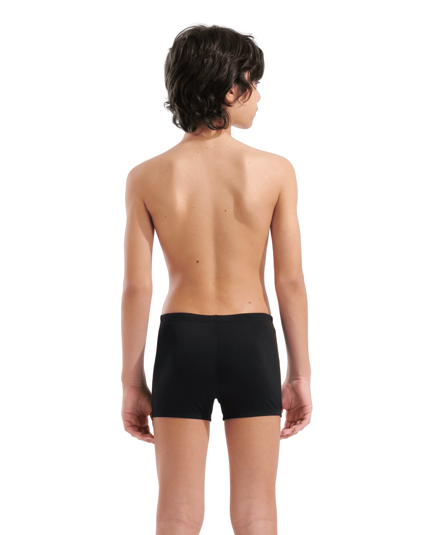 Arena Graphic Swim Short poikien uimahousut, musta - turkoosiArena