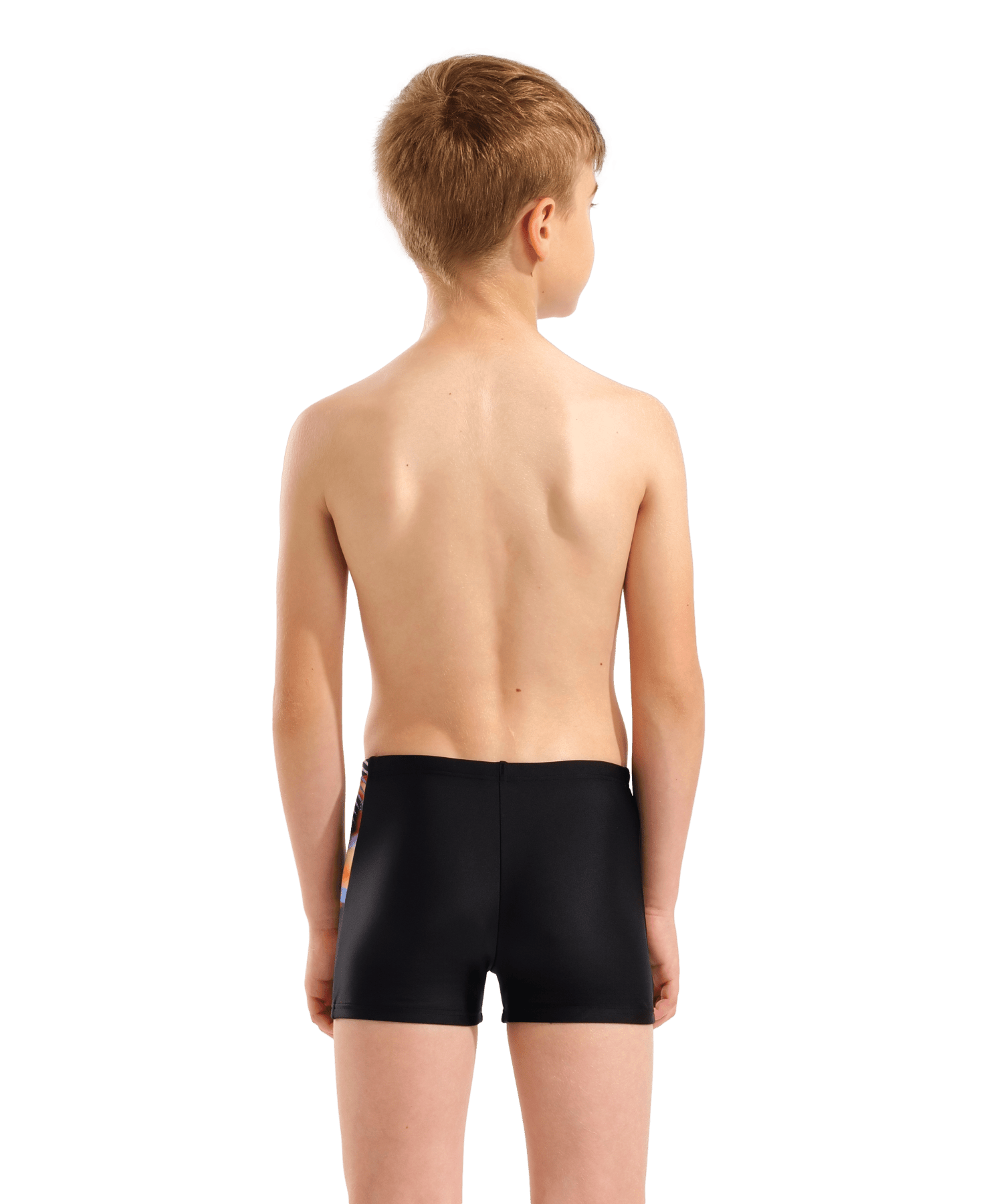 Arena Lit Logo Swim Short Poikien Uimahousut, Musta - VärikäsArena