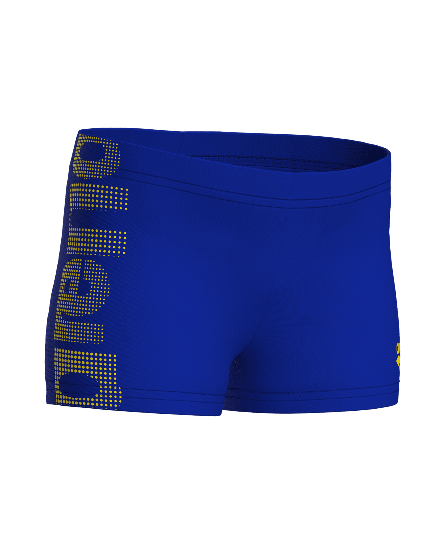 Arena Logo Kids Boy Short poikien uimahousut, tummansini - keltainenArena
