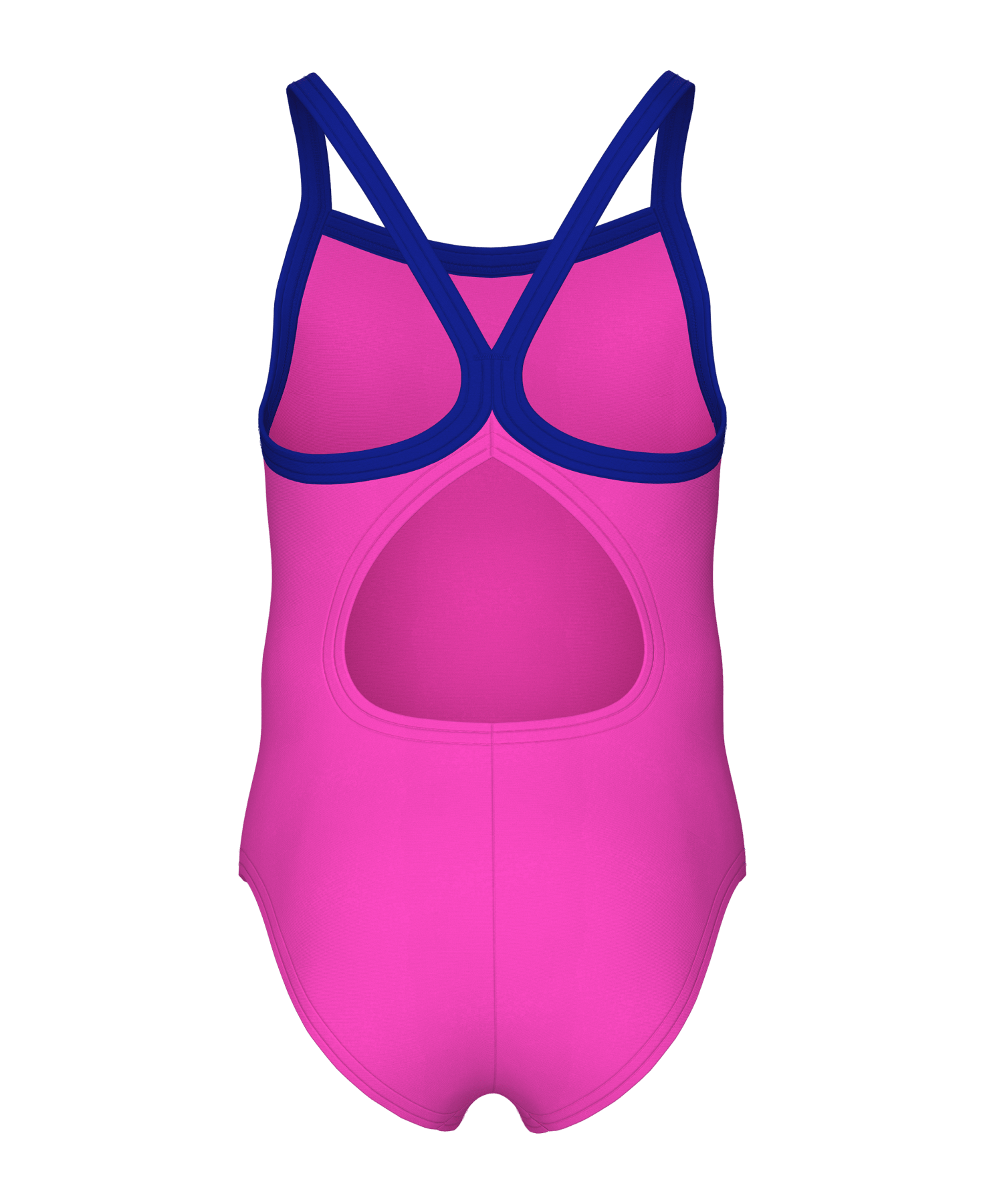 Arena Logo Tyttöjen Uimapuku, Pinkki - sininenArena