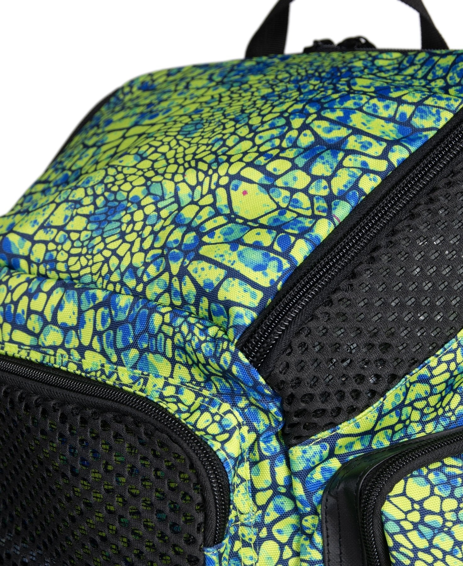 Arena One Go Backpack 45L reppu, Allover Snakeskin GreenArena