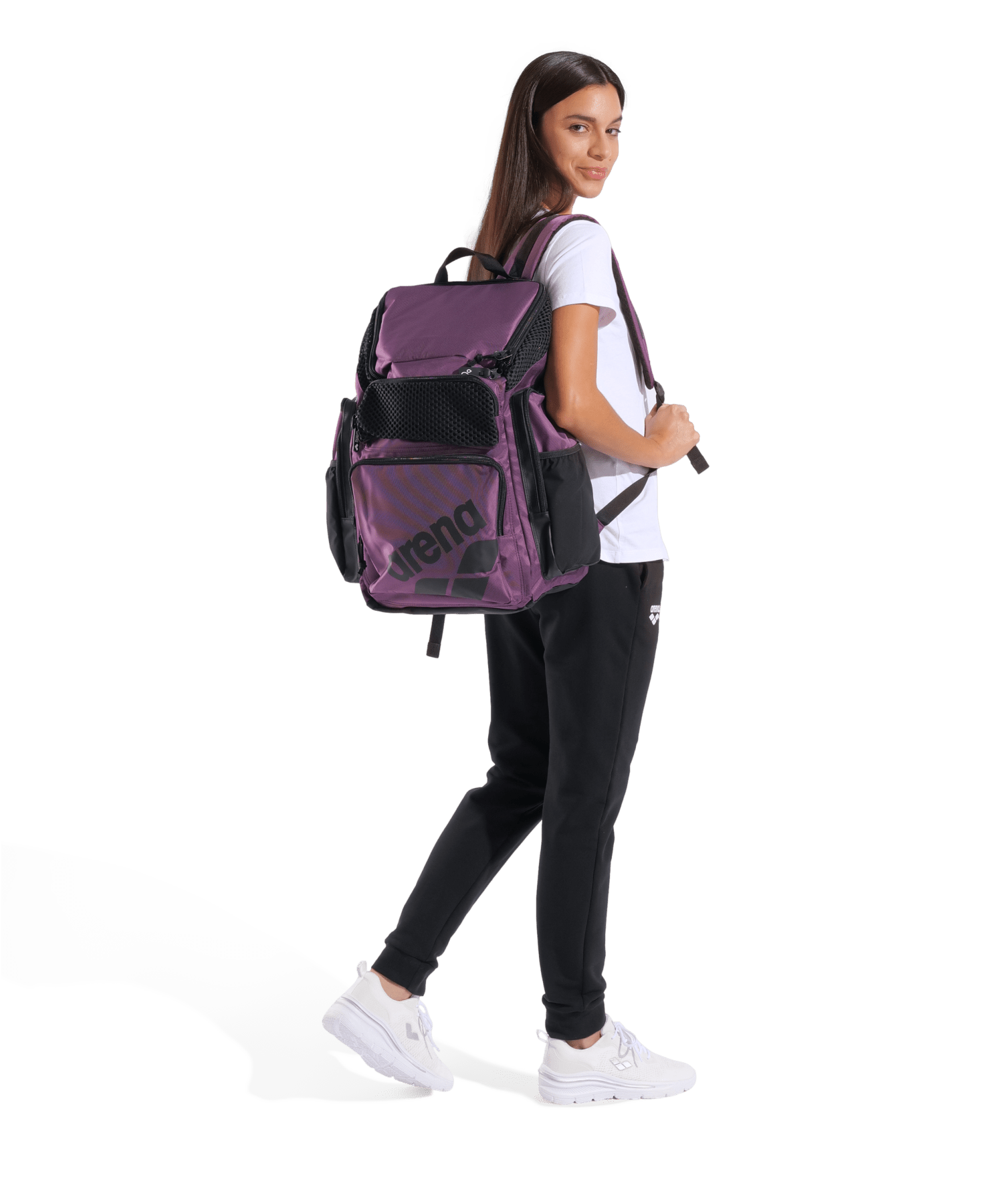 Arena One Go Backpack 45L reppu, luumuArena