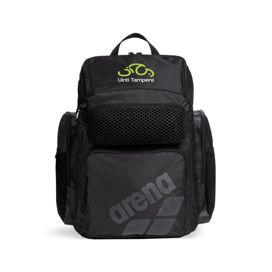 Arena One Go Backpack 45L reppu, musta - Uinti TampereUinti Tampere
