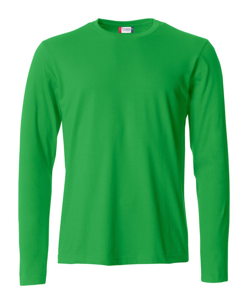 Basic - T L/S Apple greenClique