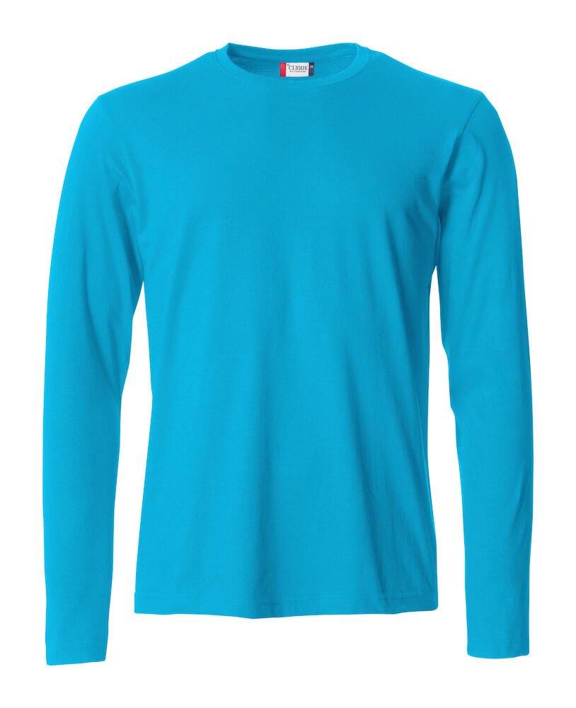 Basic - T L/S TurquoiseClique