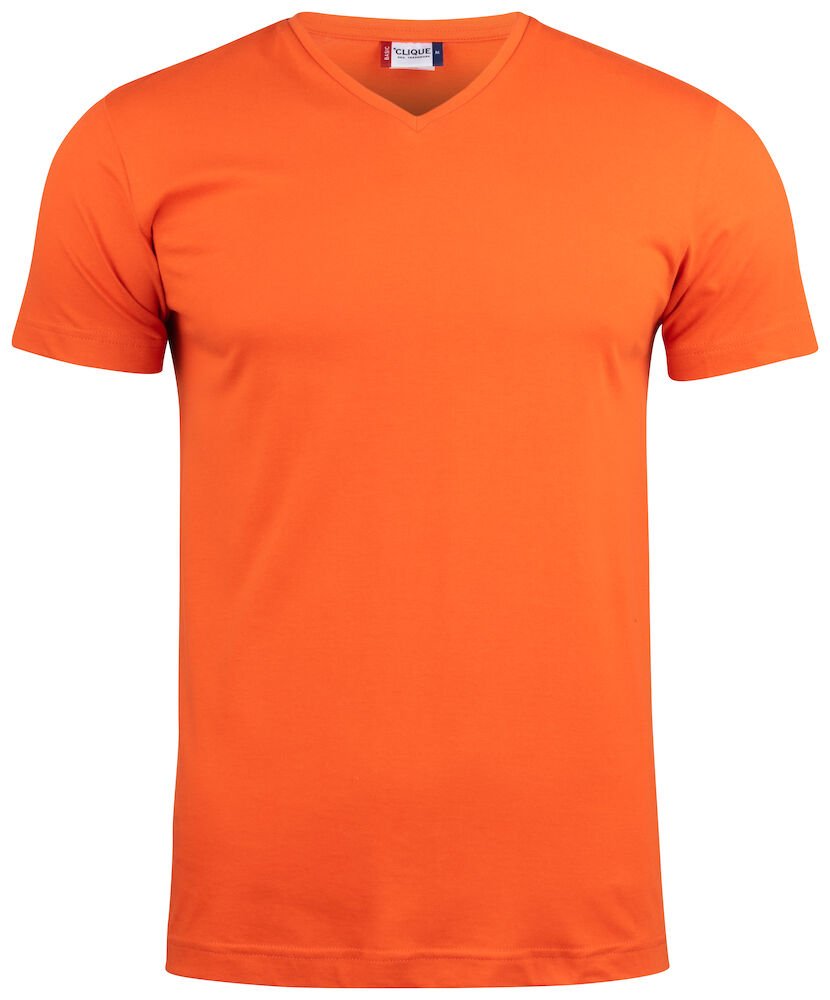 Basic - T V - neck BlOrangeClique