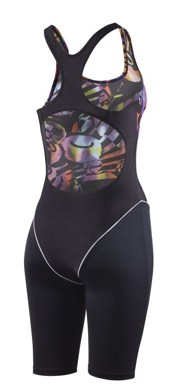 Beco naisten lahkeellinen uimapuku, musta - violettiBeco
