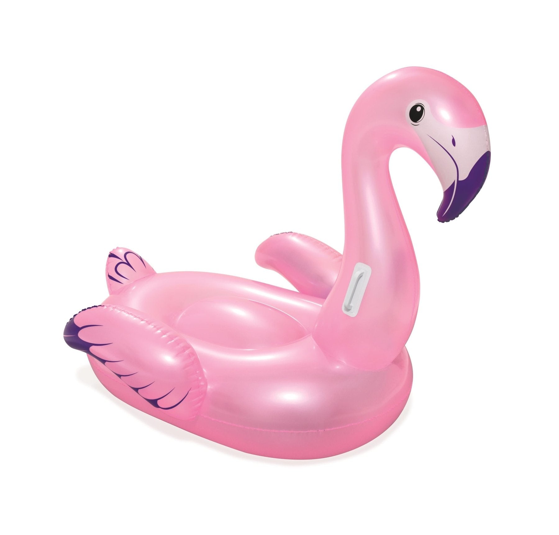 Bestway Flamingo - uimapatja 127 x 127 cm – vaaleanpunainen ilmatäytteinen vesilelu kahvoilla - Vesilelut > Uimapatjat > Bestway Flamingo - uimapatjaBestway