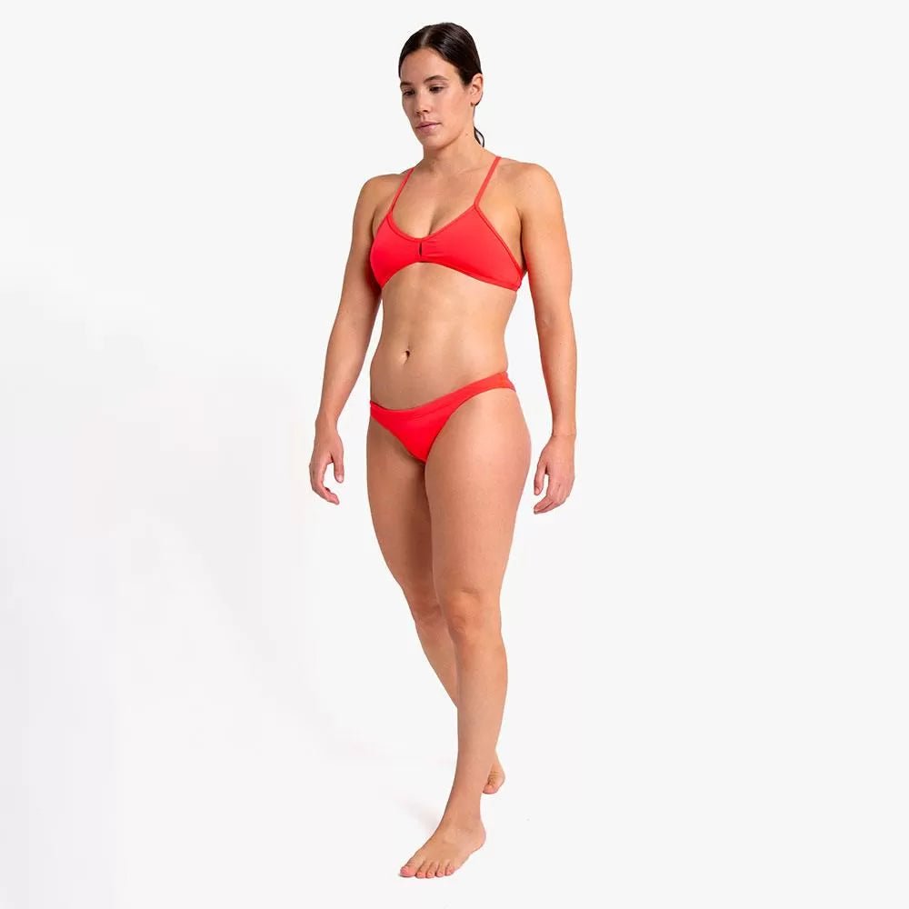 Bottom Capri bikini alaosa, punainenTurbo