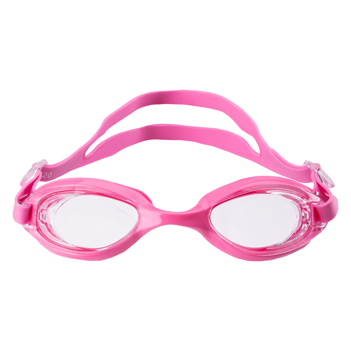 Coral lasten uimalasit, pinkki-läpinäkyvä