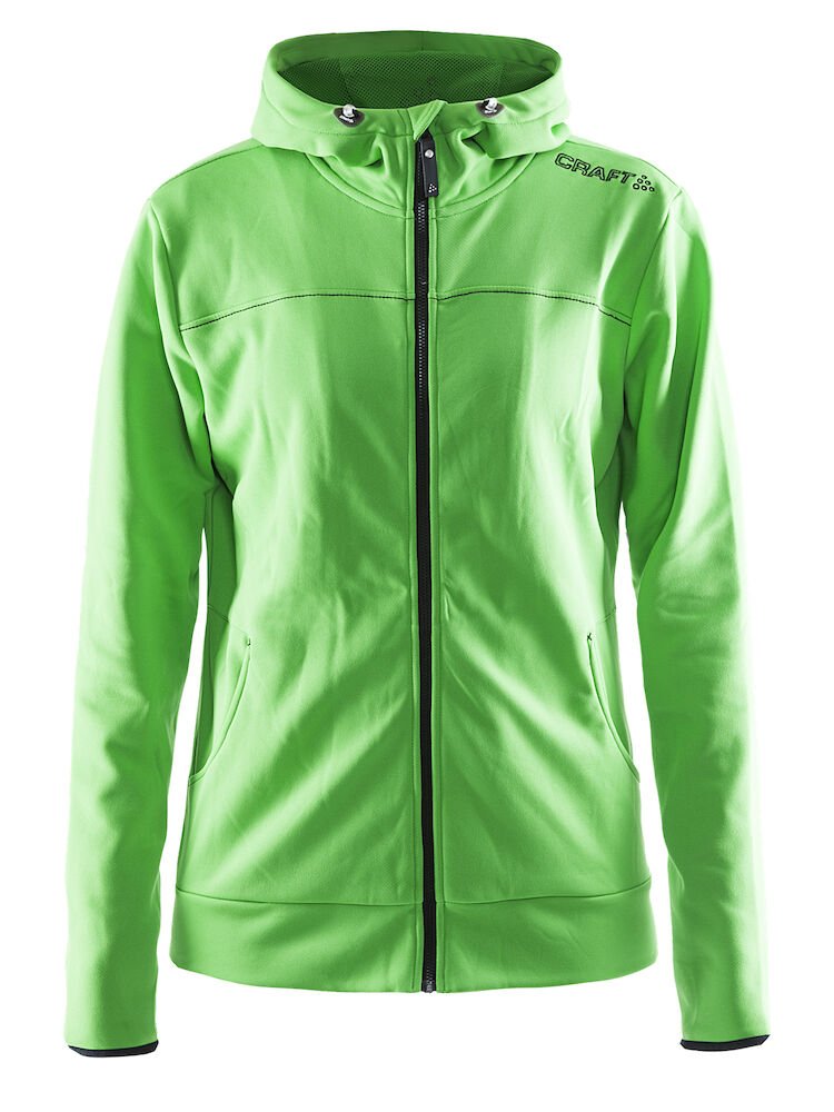 Craft Leisure Full Zip Vetoketjullinen huppari  Naisten Craft green