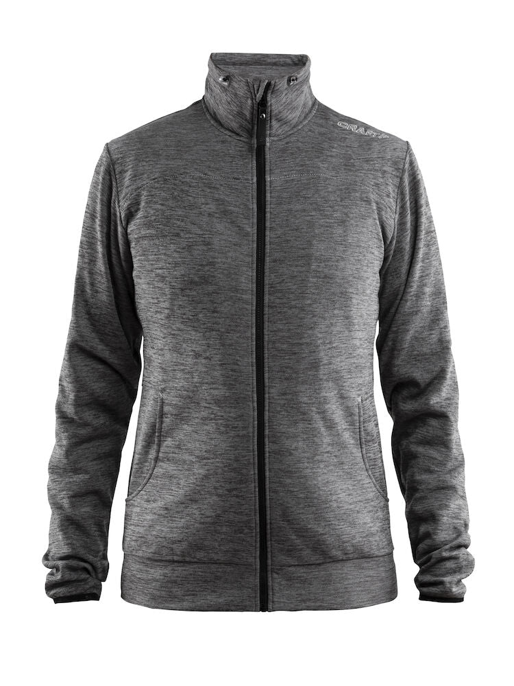 Craft Leisure Jacket naisten vapaa - ajan takki, dark greyCraft