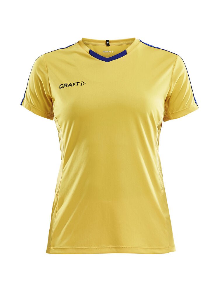 Craft Progress Tekninen t - paita Kontrastiväreillä wmn Yellow/cl coCraft