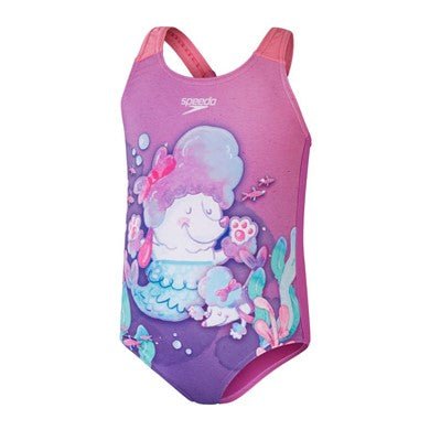 Digital Printed tyttöjen uimapuku, merikoiraSpeedo