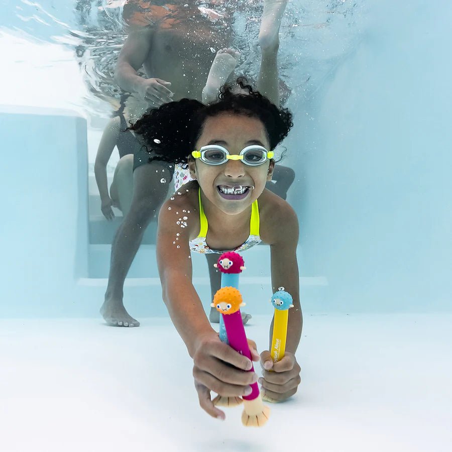 Dive Sticks värikkäät sukellustikut, PufferfishSplashy