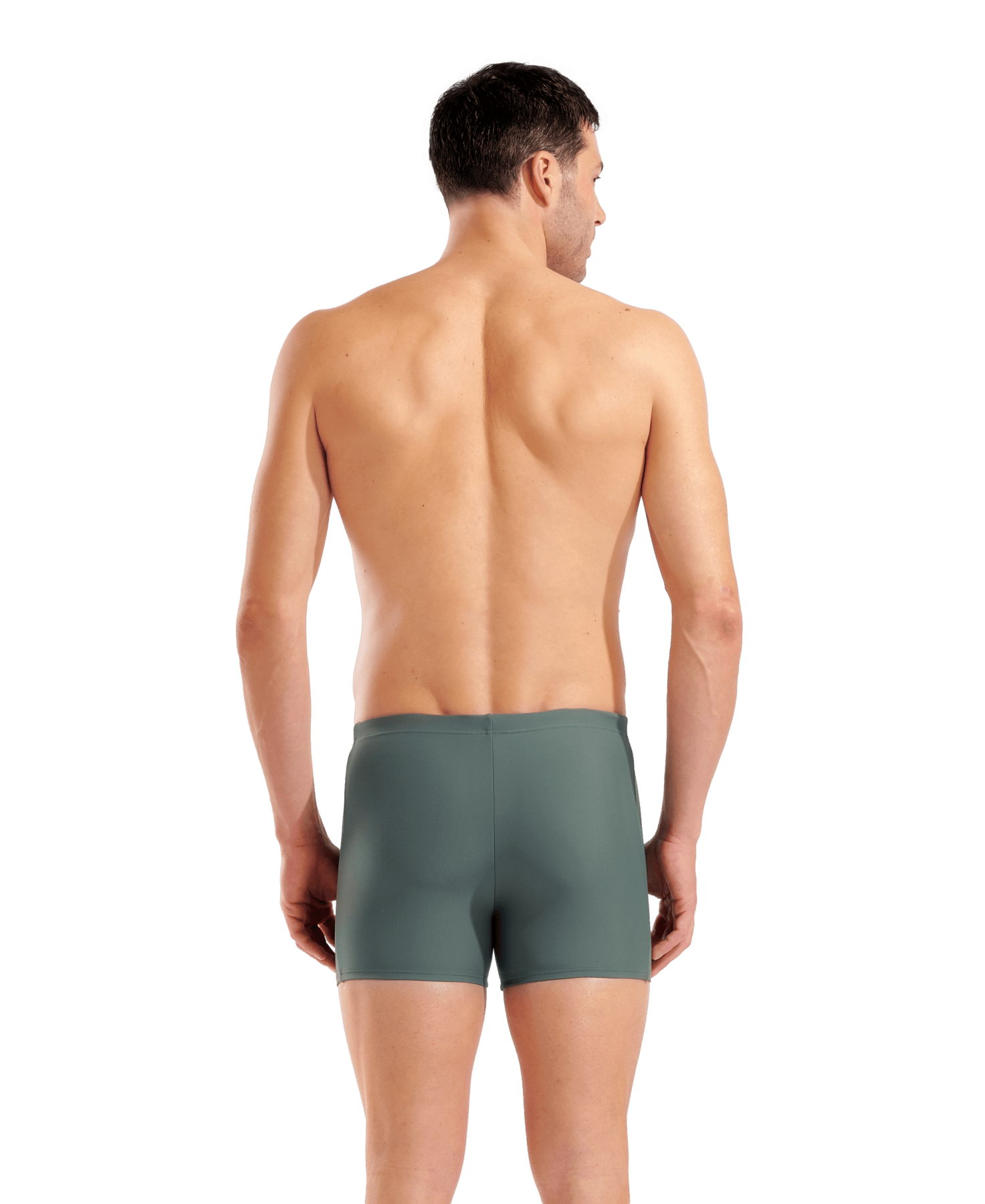 Double Graphic Swim Short miesten uimahousut, vihreä - mustaArena