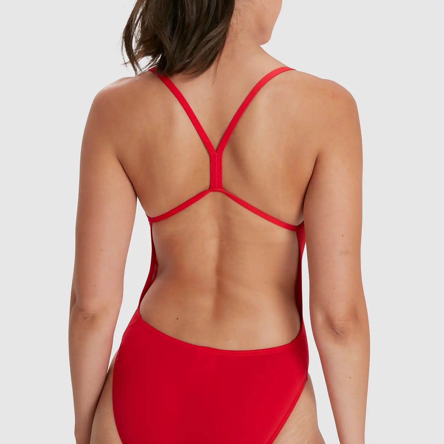Eco Endurance+ Thinstrap naisten uimapuku, punainenSpeedo